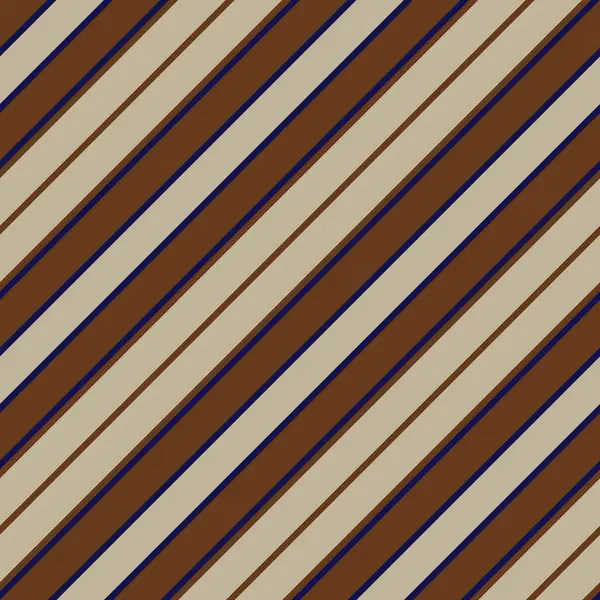 Браун Таупе Діагональний Смугастий Безшовний Візерунок Фон Підходить Модного Текстилю — стоковий вектор
