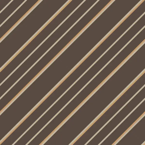 Brown Taupe Diagonal Listrado Sem Costura Fundo Padrão Adequado Para — Vetor de Stock