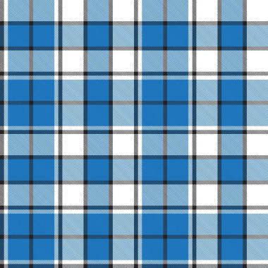 Mavi ekose, kareli, ekose desenli moda tekstil ve grafikleri için uygun.