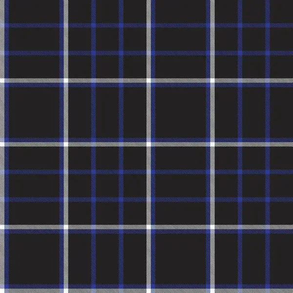 Blue Plaid Checkered Tartan Seamless Pattern Suitable Fashion Textiles Graphics — Stock Vector