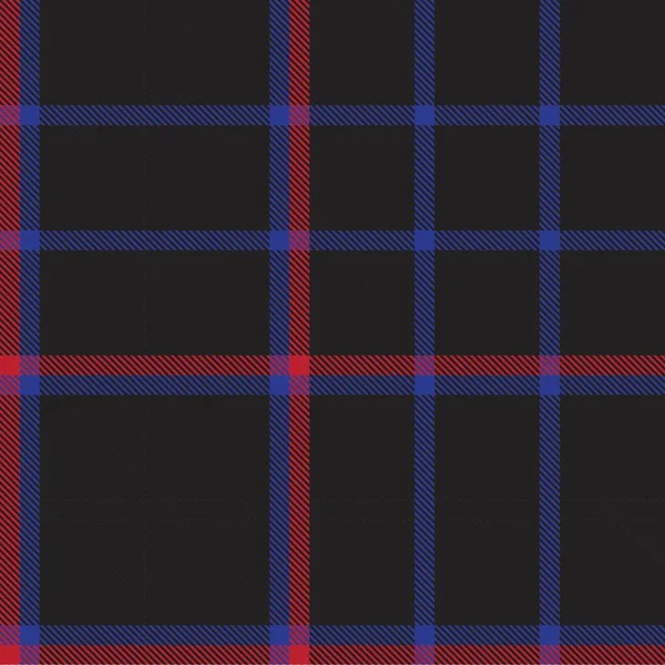 Rood Marine Ruitje Geruit Tartan Naadloos Patroon Geschikt Voor Mode — Stockvector