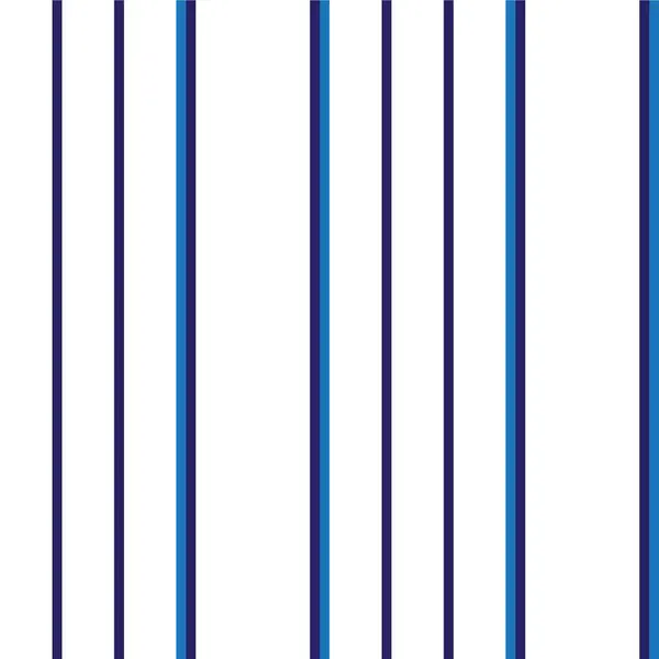 Bleu Rayé Vertical Fond Motif Sans Couture Adapté Pour Les — Image vectorielle