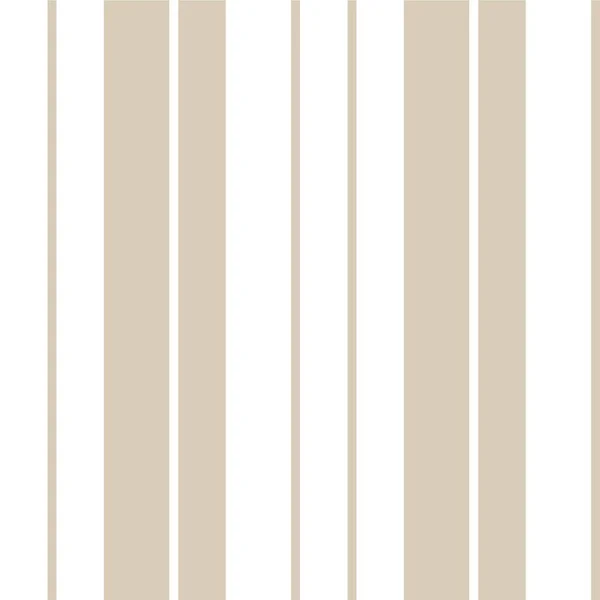 Brown Taupe Vertical Striped Seamless Pattern Background 그래픽 — 스톡 벡터