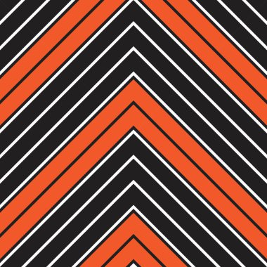 Moda tekstil ve grafikleri için uygun turuncu sembol çizgili dikişsiz arkaplan