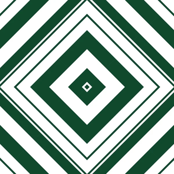 Green Argyle Diagonální Pruhované Bezešvé Vzor Pozadí Vhodné Pro Módní — Stockový vektor