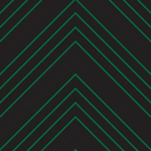 Green Chevron Diagonal Striped Seamless Pattern Background Suitable Fashion Textiles — Stock Vector