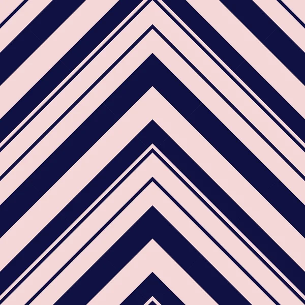 Fondo Patrón Sin Costuras Rayas Diagonales Chevron Rosa Azul Marino — Vector de stock