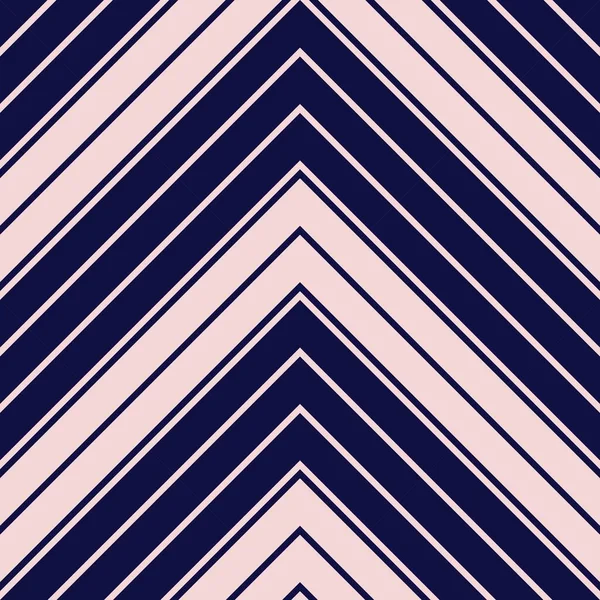 Fondo Patrón Sin Costuras Rayas Diagonales Chevron Rosa Azul Marino — Vector de stock