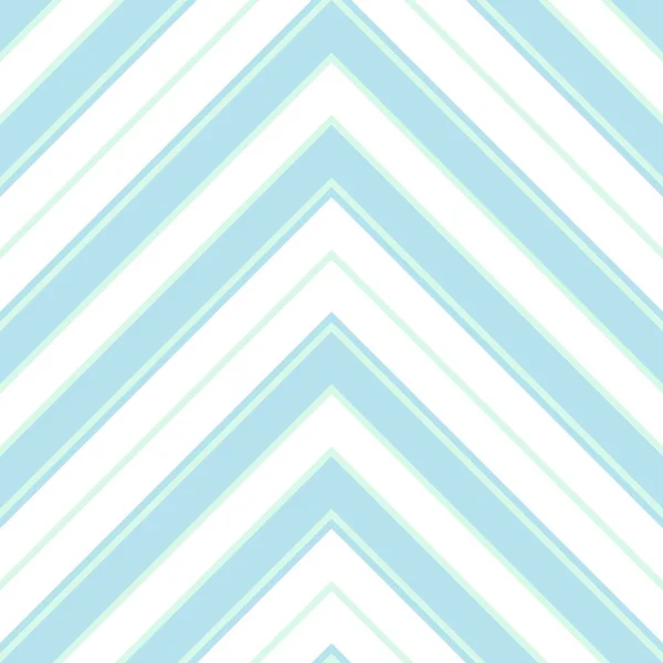 Bleu Ciel Chevron Diagonale Rayé Fond Motif Sans Couture Adapté — Image vectorielle