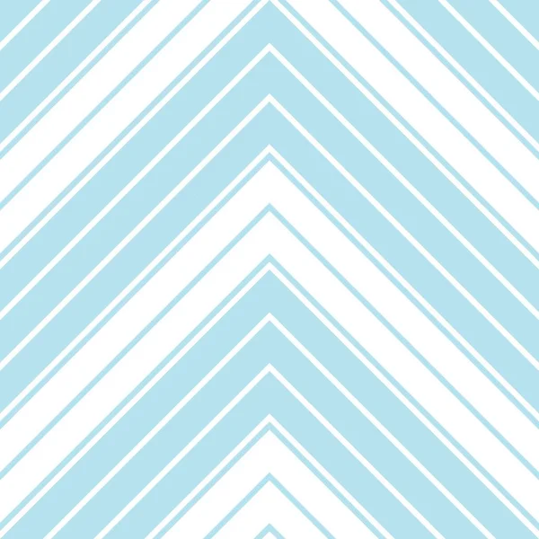 Sky Blue Chevron Diagonal Striped Seamless Pattern Background Suitable Fashion — Stock Vector