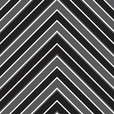 Siyah ve beyaz Chevron köşegen çizgili desensiz arka plan moda tekstil ve grafikleri için uygun.