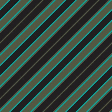 Moda tekstil ve grafikleri için uygun yeşil köşegen çizgili dikişsiz model arkaplanı