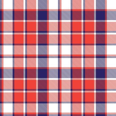 Turuncu ekose, kareli, tartan desenli moda tekstil ve grafikleri için uygun.