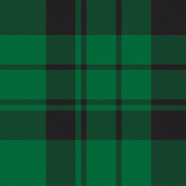 Moda tekstil ve grafikleri için uygun yeşil ekoseli, kareli, tartan desenli