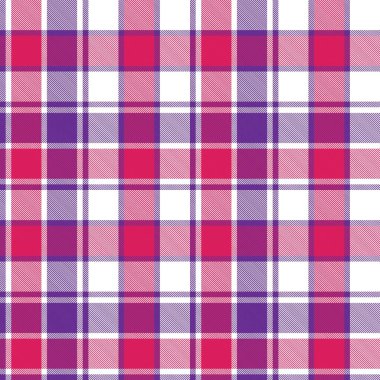 Mor ekose, kareli, tartan desenli moda tekstil ve grafikleri için uygun.