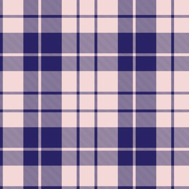 Moda tekstil ve grafikleri için uygun pembe ve denizci ekoseli, ekoseli, ekosesiz desen