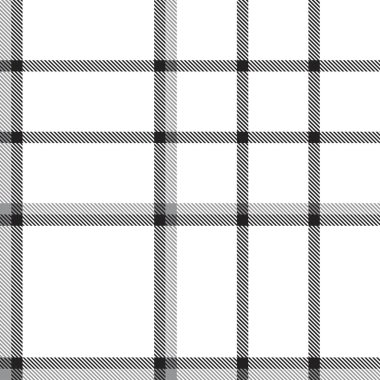Moda tekstil ve grafikleri için uygun beyaz ekose, kareli, tartan desenli