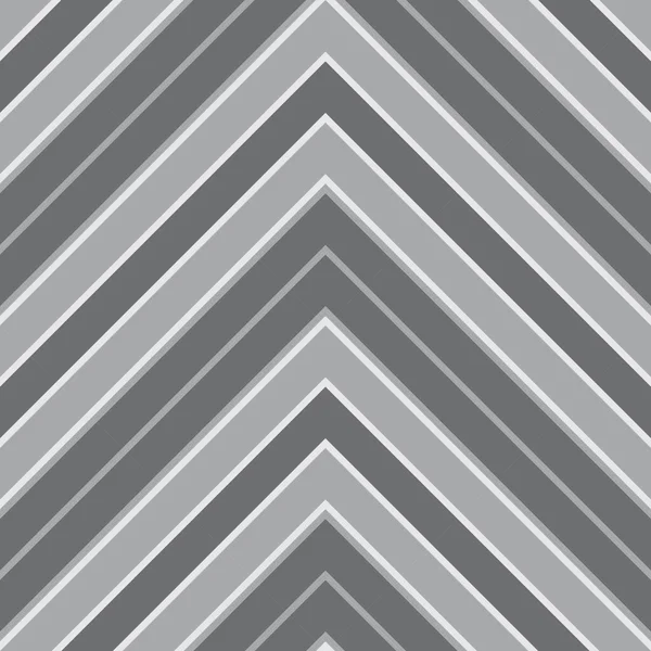 Fondo Sin Costuras Rayado Diagonal Gris Chevron Adecuado Para Textiles — Vector de stock