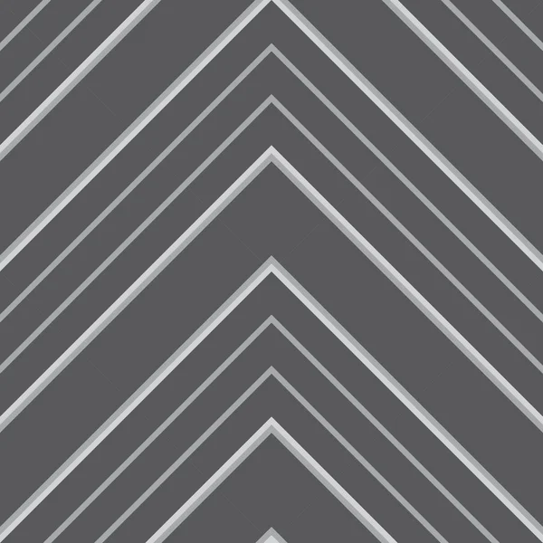 Серый Chevron Диагональ Полосатый Бесшовный Фон Шаблона Подходит Моды Текстиля — стоковый вектор