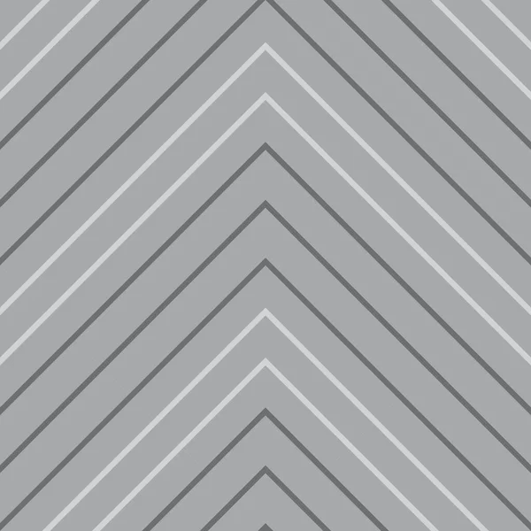 Grey Chevron Diagonal Striped Seamless Pattern Background Suitable Fashion Textiles — Stock Vector