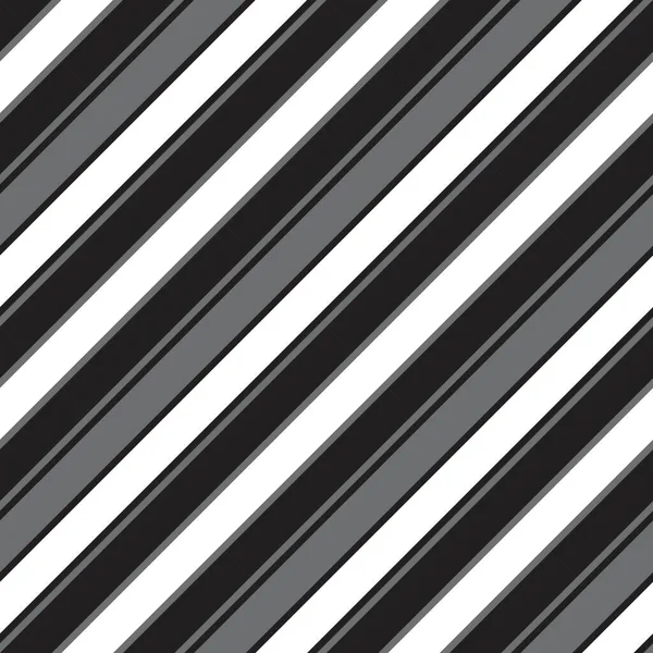 Fond Motif Sans Couture Rayé Noir Blanc Diagonale Adapté Aux — Image vectorielle