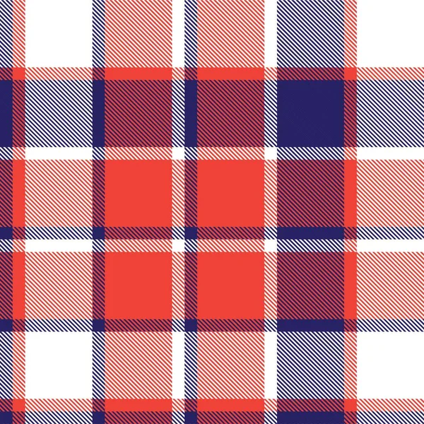 Πορτοκαλί Καρό Καρό Tartan Αδιάλειπτη Μοτίβο Κατάλληλο Για Υφάσματα Μόδας — Διανυσματικό Αρχείο