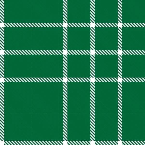 Green Plaid Checkered Tartan Seamless Pattern Suitable Fashion Textiles Graphics — Stock Vector