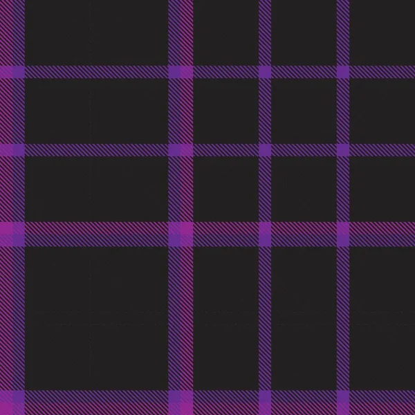 Purple Plaid Geruit Tartan Naadloos Patroon Geschikt Voor Mode Textiel — Stockvector