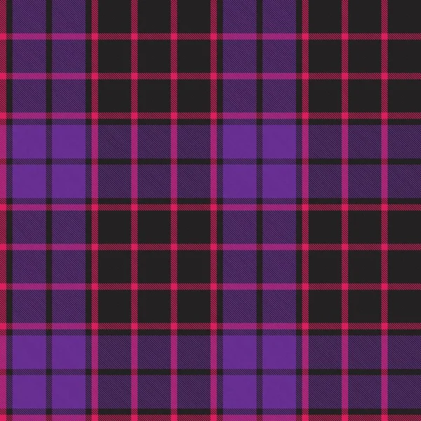 Фиолетовый Пластмассовый Чеканный Тартанский Бесшовный Узор Подходящий Модных Текстилей Графики — стоковый вектор