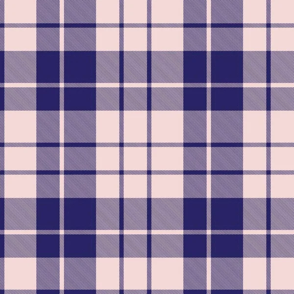 Rosa Blu Navy Plaid Quadretti Tartan Modello Senza Cuciture Adatto — Vettoriale Stock