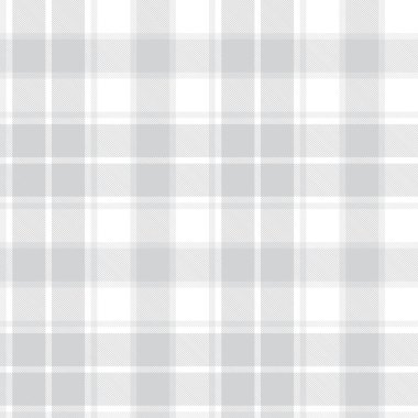 Moda tekstil ve grafikleri için uygun beyaz ekose, kareli, tartan desenli