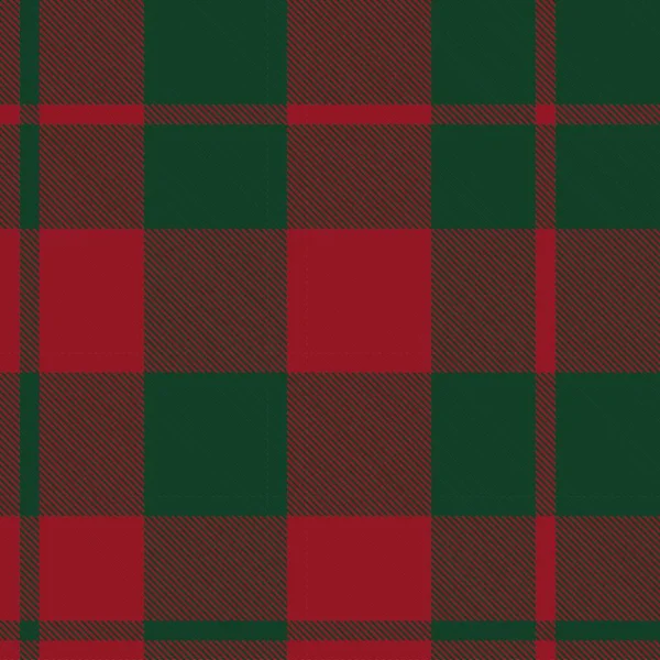 Vánoční Kostkovaný Dartanový Hladký Vzor Vhodný Pro Módní Textil Grafiku — Stockový vektor