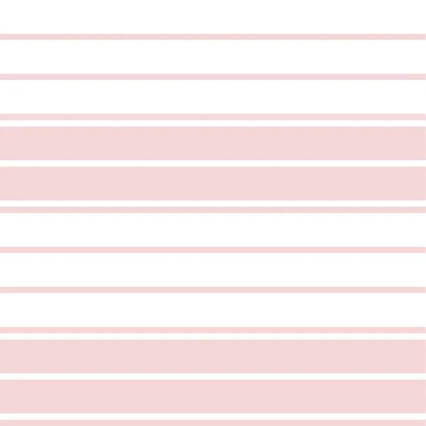 Рожевий Горизонтальний Смугастий Безшовний Візерунок Підходить Модного Текстилю Графіки — стоковий вектор