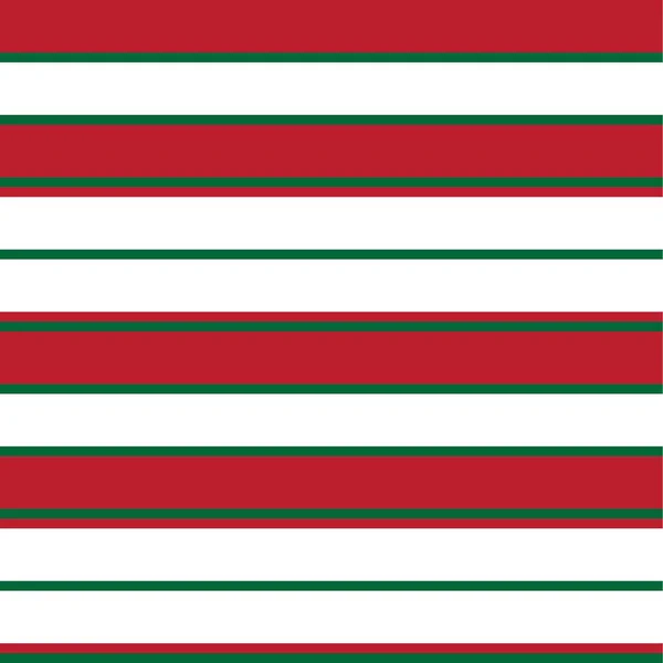 Christmas Horizontal Striped Seamless Pattern Background 그래픽 — 스톡 벡터