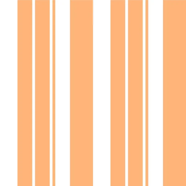 ファッション繊維 グラフィックに適したオレンジ垂直ストライプシームレスパターンの背景 — ストックベクタ