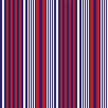 Moda tekstil ve grafikleri için uygun mavi dikey çizgili dikişsiz arkaplan