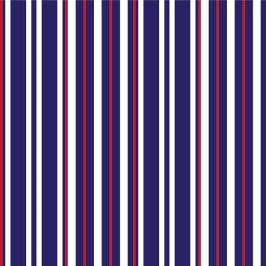 Moda tekstil ve grafikleri için uygun mavi dikey çizgili dikişsiz arkaplan