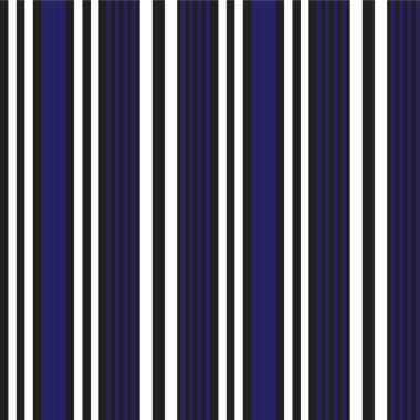 Moda tekstil ve grafikleri için uygun mavi dikey çizgili dikişsiz arkaplan