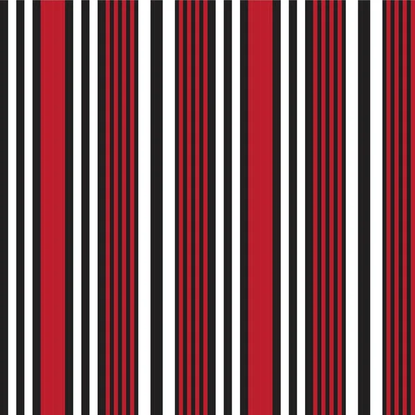 Red Vertical Striped Seamless Pattern Background Suitable Fashion Textiles Graphics — Stock Vector