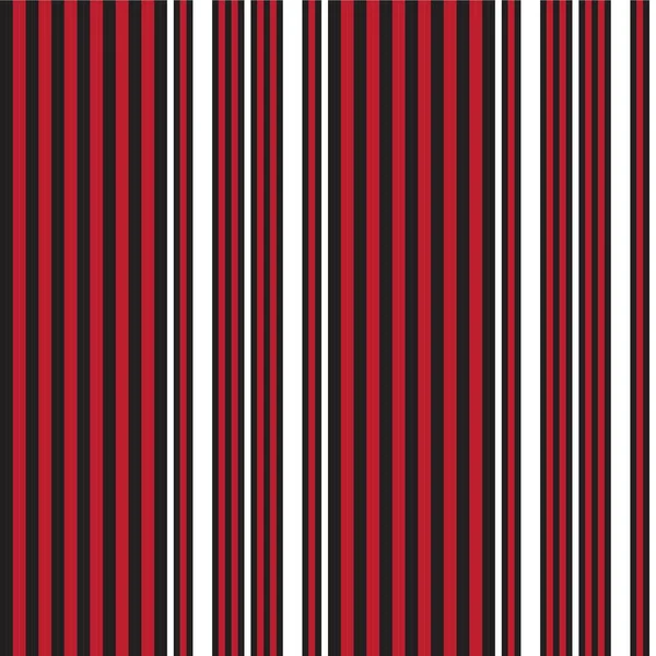 Fondo Patrón Inconsútil Rayado Vertical Rojo Adecuado Para Textiles Moda — Vector de stock