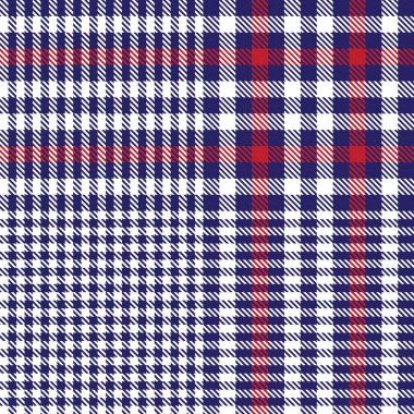 Mavi Glen Ekose desenli, moda tekstil ve grafikleri için uygun.