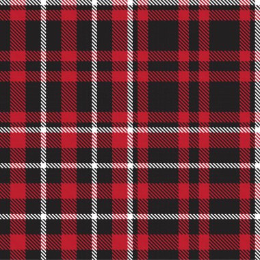 Kırmızı Glen Ekose desenli, moda tekstil ve grafikleri için uygun.