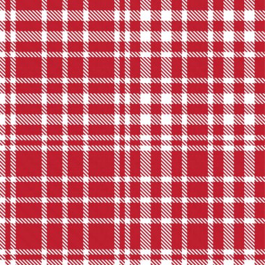 Kırmızı Glen Ekose desenli, moda tekstil ve grafikleri için uygun.