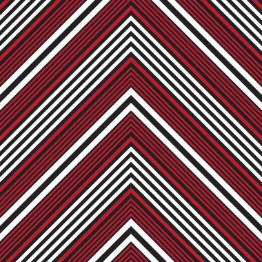 Moda tekstil ve grafikleri için uygun kırmızı Chevron köşegen çizgili dikişsiz arkaplan