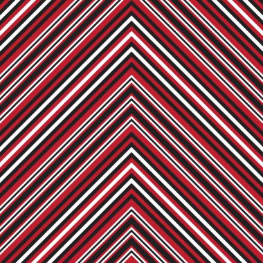 Moda tekstil ve grafikleri için uygun kırmızı Chevron köşegen çizgili dikişsiz arkaplan