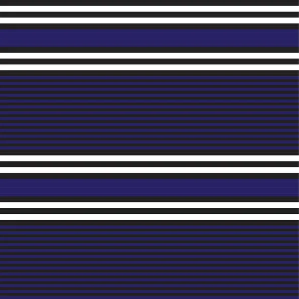 Blue Horizontal Striped Seamless Pattern Background 그래픽 — 스톡 벡터