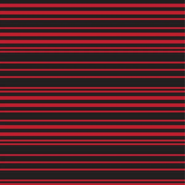 Röd Horisontell Randig Sömlös Mönster Bakgrund Lämplig För Mode Textilier — Stock vektor