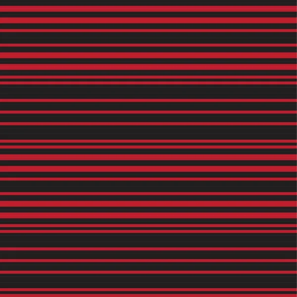 Red Horizontal Striped Seamless Pattern Background 그래픽 — 스톡 벡터