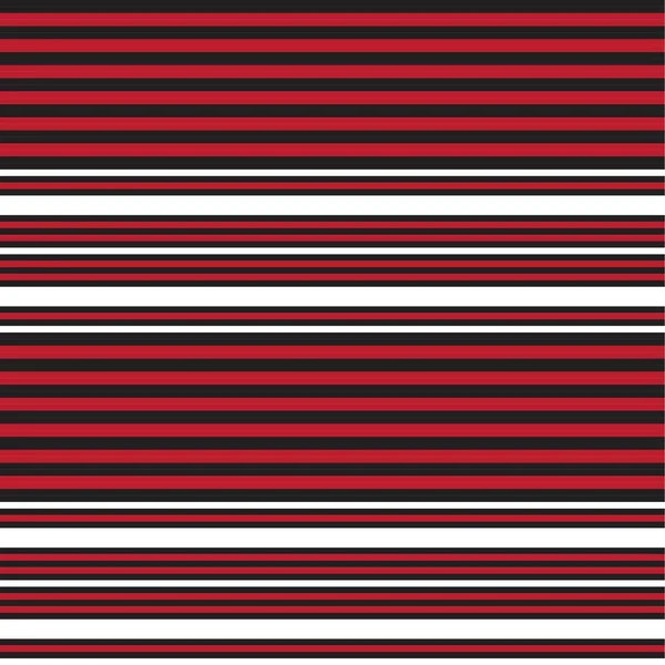 Fondo Patrón Inconsútil Rayado Horizontal Rojo Adecuado Para Textiles Moda — Vector de stock