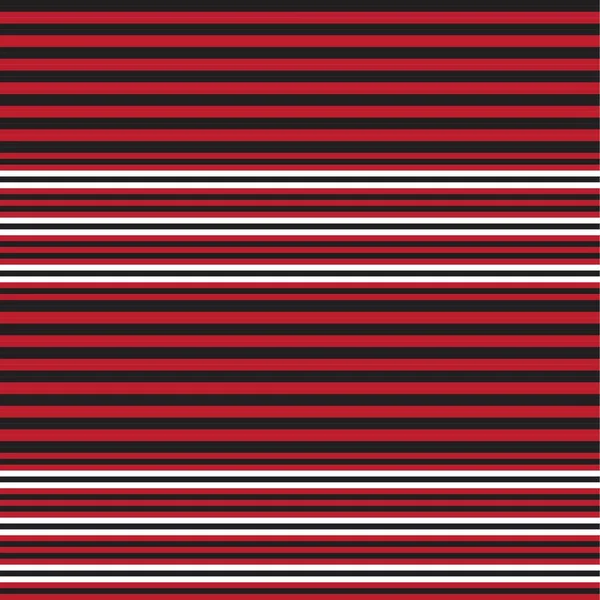 Red Horizontal Striped Seamless Pattern Background 그래픽 — 스톡 벡터